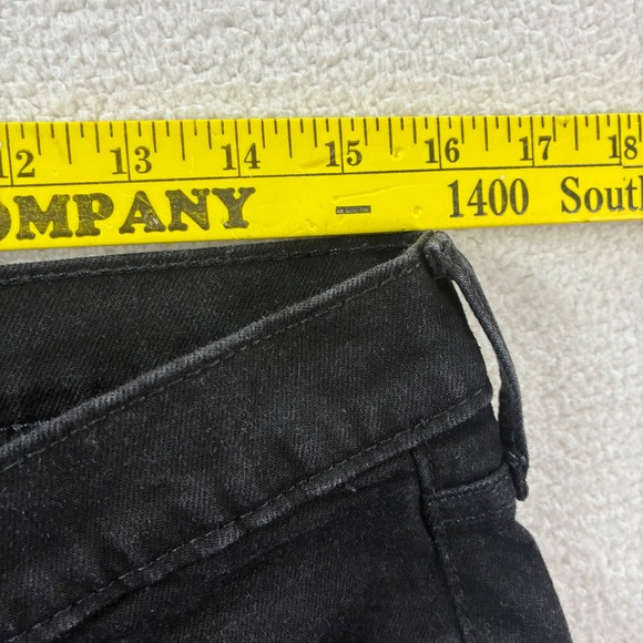 Levi 531 Athletic Slim Jeans Mens 34x28 Black Distressed Casual Streetwear Denim - Picture 4 of 6